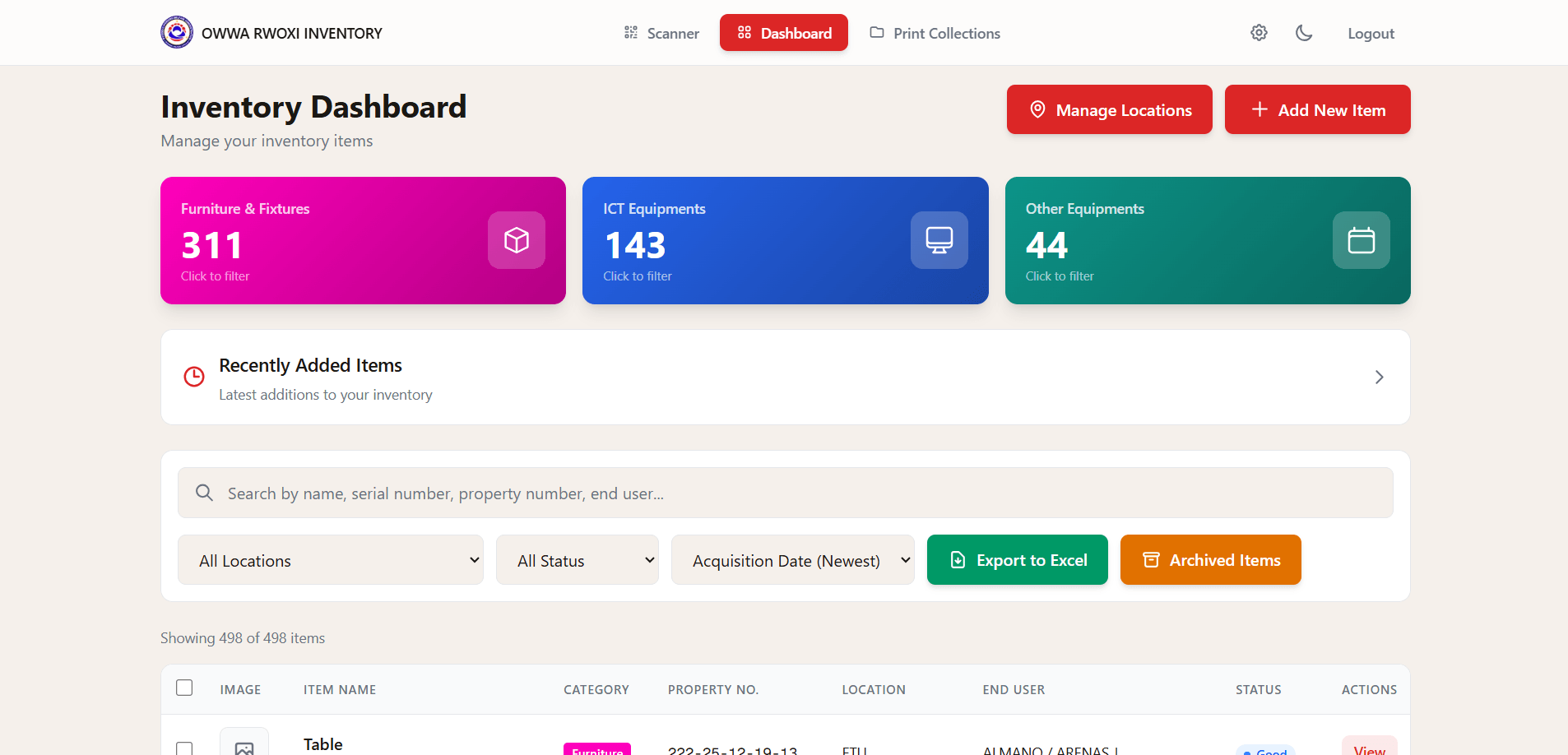 Inventory Management System - (Semi-Expendable) 3